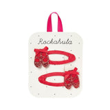 Rockahula Kids Haarclipjes Ballet Shoes Red