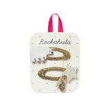 Rockahula Kids Christmas Haarclipjes - Snowy Polar Bear