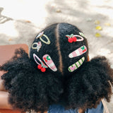 Rockahula Kids Haarclipjes Cherry Kiss Stripy