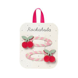Rockahula Kids Haarclipjes Cherry Kiss Stripy