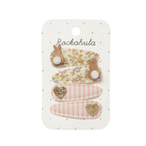 Rockahula Kids Haarclipjes Stof Petal Bunny