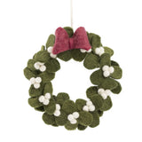 Sjaal Met Verhaal - Hanger Krans Mistletoe Met Strik