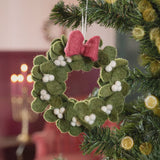 Sjaal Met Verhaal - Hanger Krans Mistletoe Met Strik