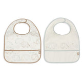 Jollein Slab Waterproof - 2 Stuks - Elephant Tales