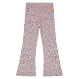 Stains & Stories Girls Flared Broek Bloemen Lila