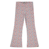 Stains & Stories Girls Flared Broek Bloemen Lila