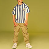 Stains & Stories Boys Cargo Broek Groen