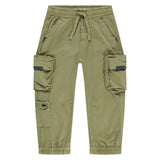 Stains & Stories Boys Cargo Broek Groen