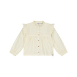 Stains & Stories Girls Blouse - Ruches - Cream