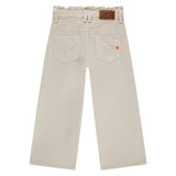 Stains & Stories Girls Broek Wide Leg Ivory