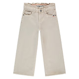 Stains & Stories Girls Broek Wide Leg Ivory