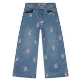 Stains & Stoires Girls Spijkerbroek Wide Leg Icecream