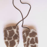 We Are Wovens Wollen Wantjes - Leopard