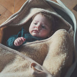 We Are Wovens Wollen Omslagdoek - Latte