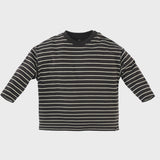 Z8 Newborn Longsleeve Robbie - Streep - Chocolate