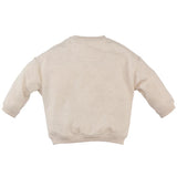 Z8 Newborn Sweater Beau - Tekst - Beige Melange