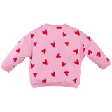 Z8 Newborn Sweater Faylinn - Hartjes - Pink
